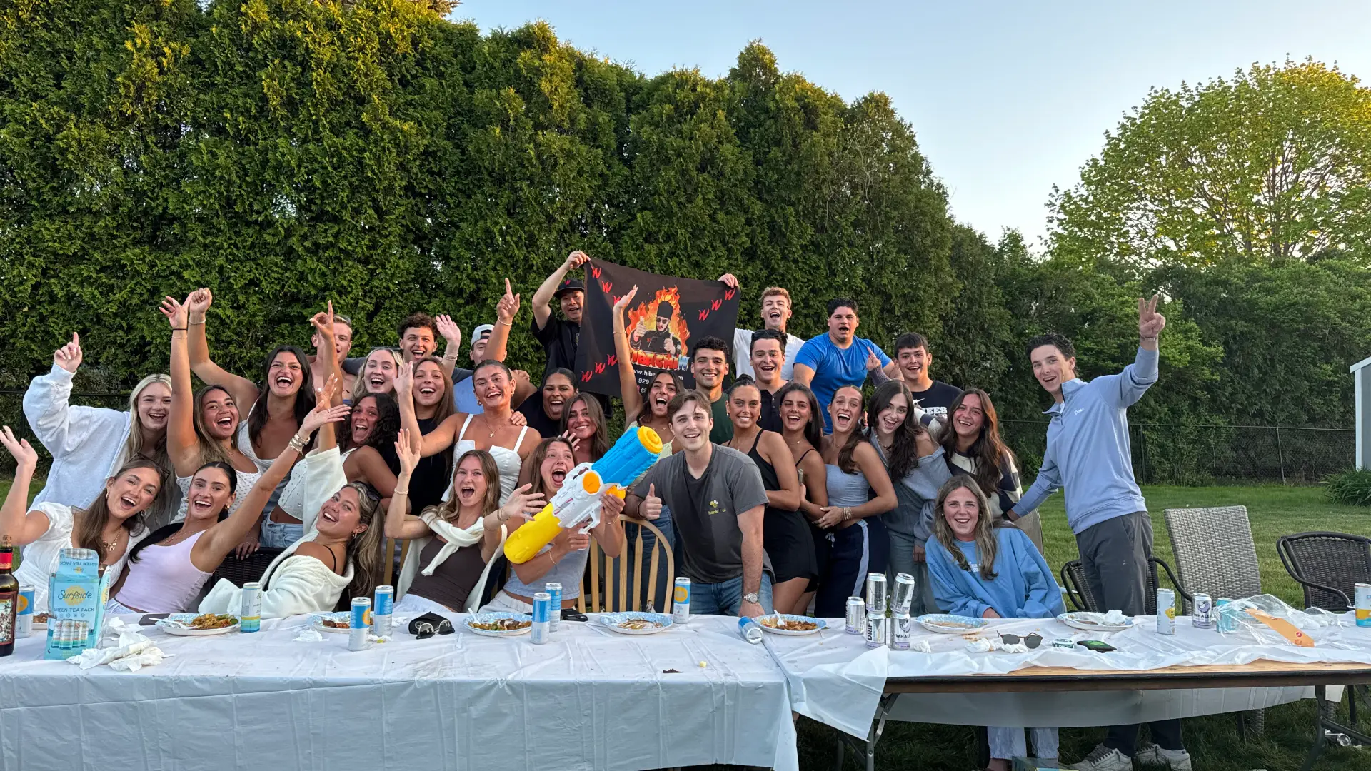 Hibachi W — Mobile hibachi chef with live fire show and full backyard setup